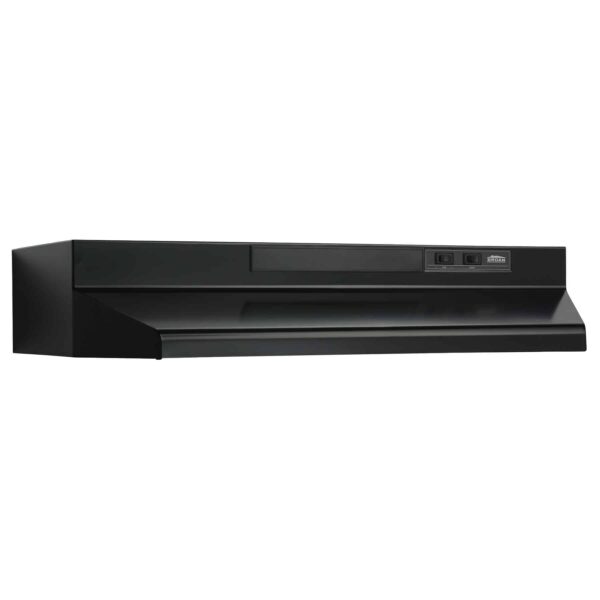Broan Black 30" Convertible Under-Cabinet Range Hood, 230 CFM Max Blower-F403023