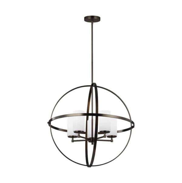 3124605-778 Alturas Collection 5-Light Chandelier in Bronze