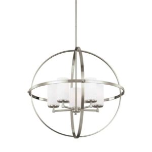 3124605-962 Alturas Collection 5-Light Chandelier in Nickel