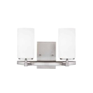 4424602-962 Alturas Collection 2-Light Wall/Bath in Nickel