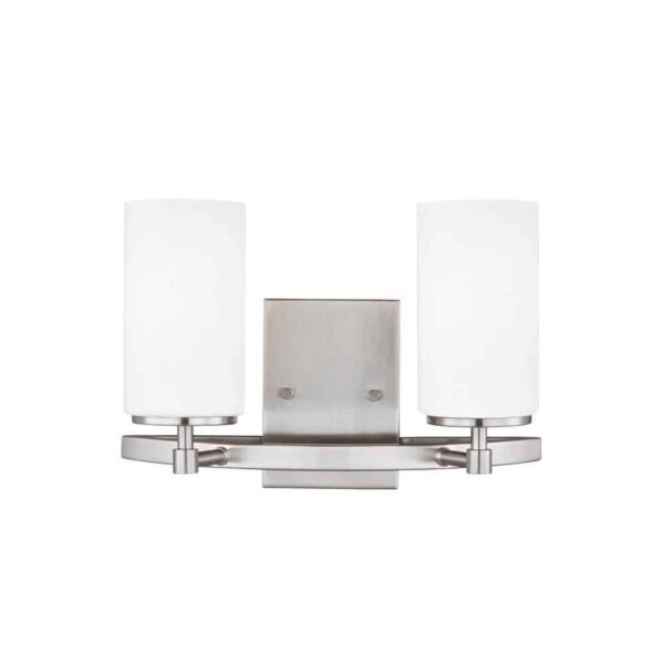 4424602-962 Alturas Collection 2-Light Wall/Bath in Nickel