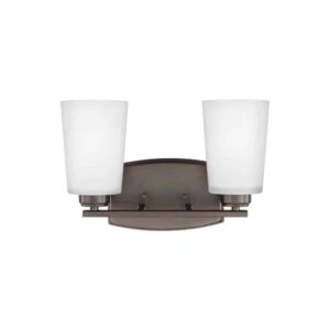 4428902-710 Franport Collection 2-Light Wall/Bath in Bronze