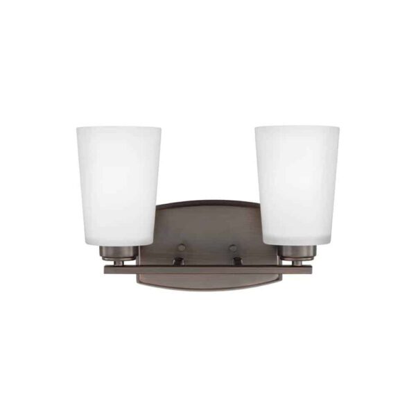 4428902-710 Franport Collection 2-Light Wall/Bath in Bronze