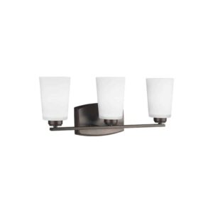 4428903-710 Franport Collection 3-Light Wall/Bath in Bronze