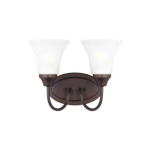 44806-710 Seagull Lighting Bronze-Optional Bath Vanity Light