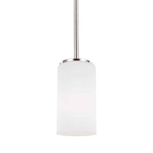6124601-962 Alturas Collection 1-Light Mini Pendant in Nickel