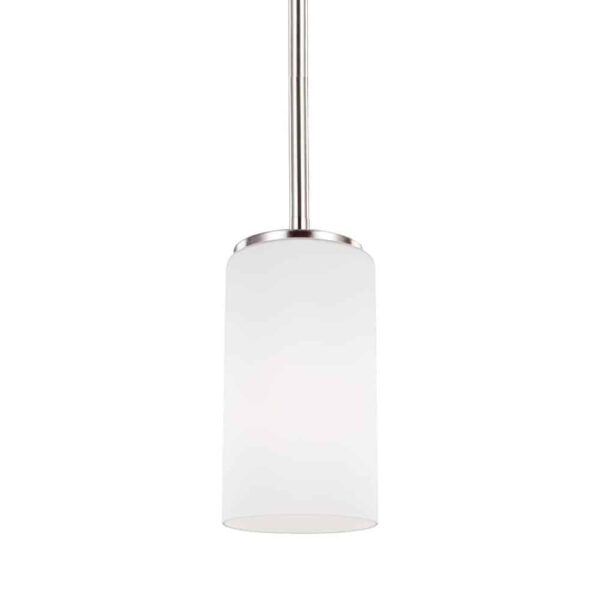 6124601-962 Alturas Collection 1-Light Mini Pendant in Nickel