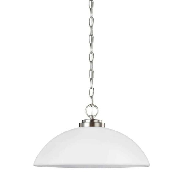 65160-962 Oslo Collection 1-Light Pendant in Nickel