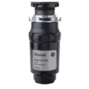 GE 1/2 Horsepower Continuous Feed Disposer-GFC525