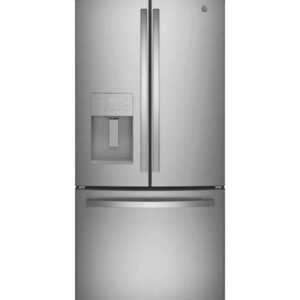 GE Stainless 23.8 Cu. Ft. Energy Star French Door Refrigerator w/Dispenser-GFE24