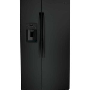 GE 25 Cu. Ft. Energy Star Side-By-Side Refrigerator w/Dispenser-GSE25