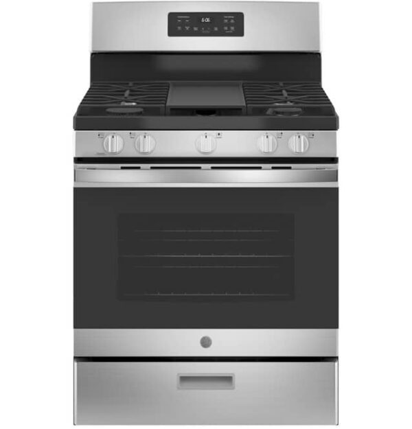GE Stainless 30" Free-Standing Gas Range-JGBS66