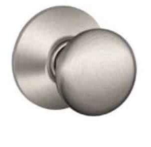 F40/F10 Plymouth Knob Satin Nickel (619)