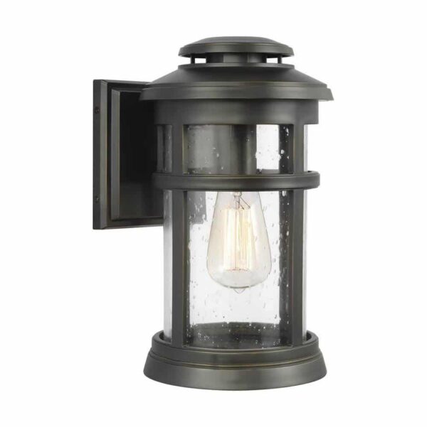 OL14301ANBZ Newport Collection 7-1/2" W x 13" H Antique Bronze Small Exterior Light (made to withstand the harshest environmental conditions)