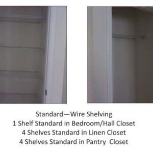 Standard—Wire Shelving