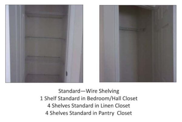 Standard—Wire Shelving