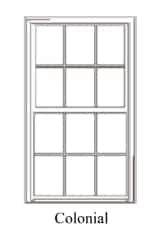 Plygem Pro Series Classic Double Hung Window Colonial