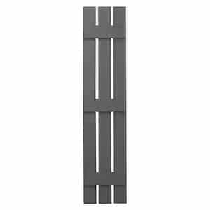 Shutters Board and Batten 3-Panel Gray