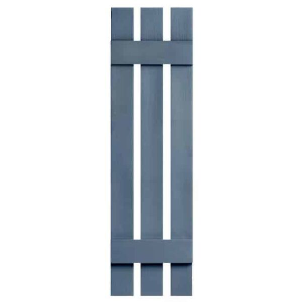 Shutters Board and Batten 3-Panel Indigo Blue