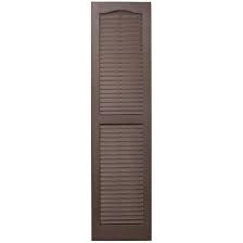 Shutters Louvered Chocolate