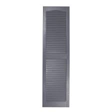 Shutters Louvered Gray