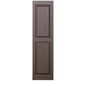 Shutters Raised Panel Chocolate