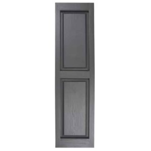 Shutters Raised Panel Gray