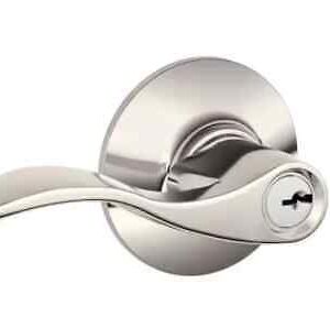 F51 Accent Lever (619) Satin Nickel