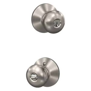 F51 Plymouth Knob (619) Satin Nickel