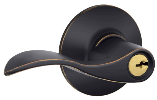 F51 Accent Lever (716)  Aged Bronze