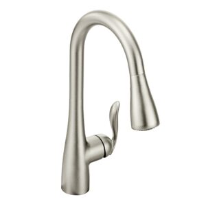 Arbor Series Kitchen Faucet One Handle Arc Pulldown Spray Model # 7594SRS